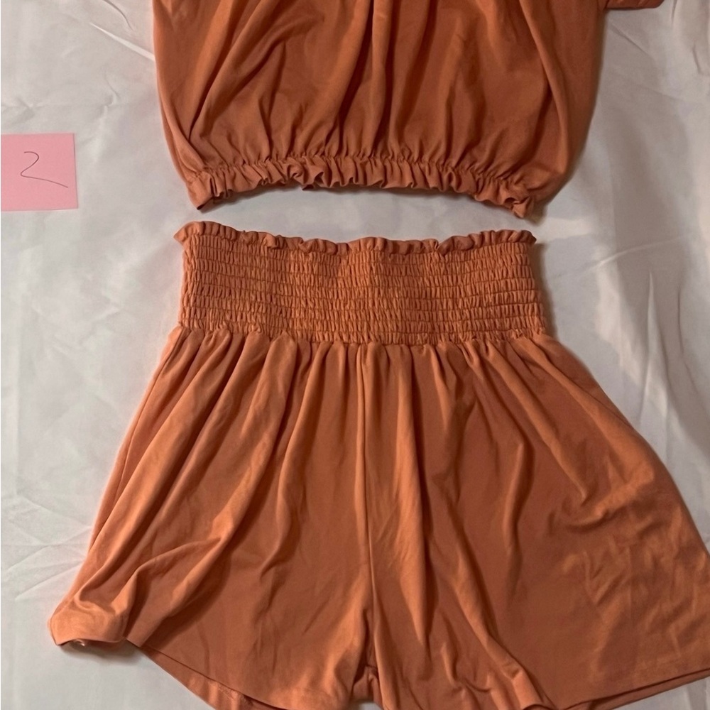 Orange Two-Piece Set